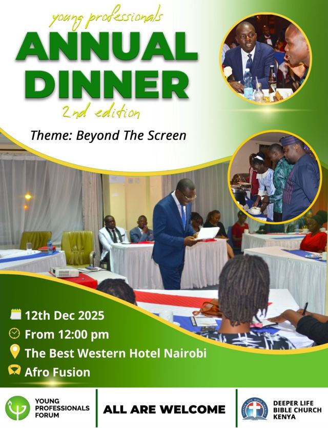 Poster for the YPF Dinner, 2025 Edition
