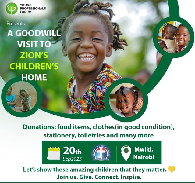 Poster for the Zion Children's Home visit